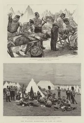 The Military Manoeuvres, in Camp at Churn